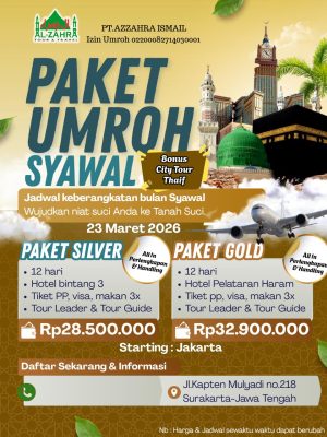 Paket Umroh Syawal