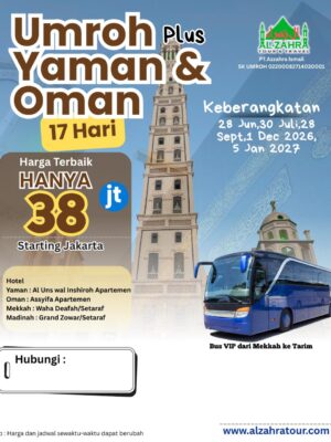 Umroh Plus Yaman & Oman 17 Hari